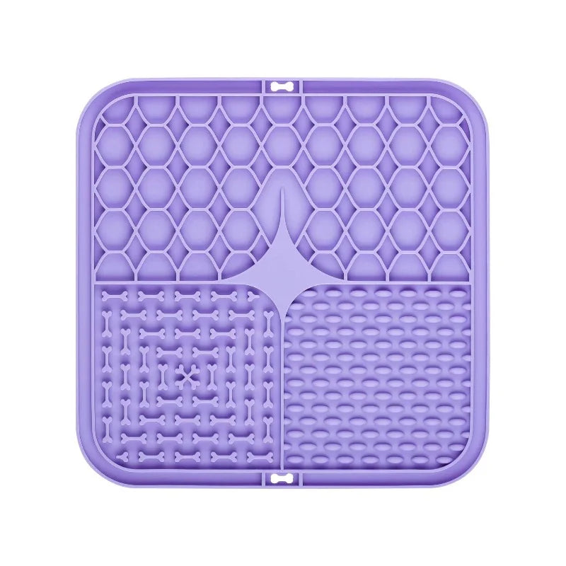 Pet Lick Mat — Slow Feeder & Calming Silicone Mat for Dogs & Cats