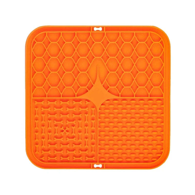 Pet Lick Mat — Slow Feeder & Calming Silicone Mat for Dogs & Cats